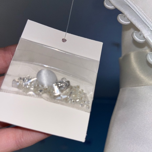 Wedding dress from David’s Bridal (with hanger). - Picture 5 of 8